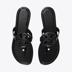 Black Tory Burch Miller Sandals